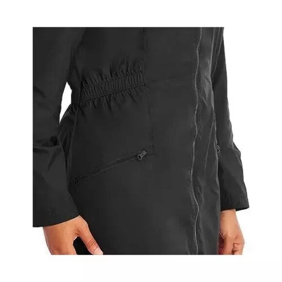 KIRKLAND LAIDES HOODED LIGHTWEIGHT JACKET   IN BLACK - Picture 2 of 4